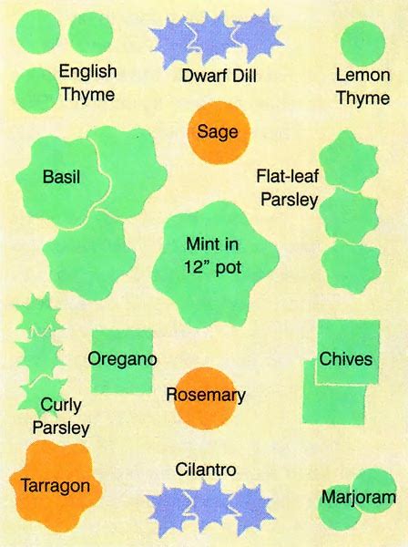Designing a formal herb garden is easy enough. 4 Simple Garden Designs to Grow Kitchen Herbs | MOTHER ...