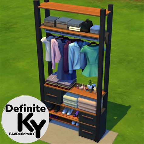 An Animated Image Of A Clothing Rack In The Grass