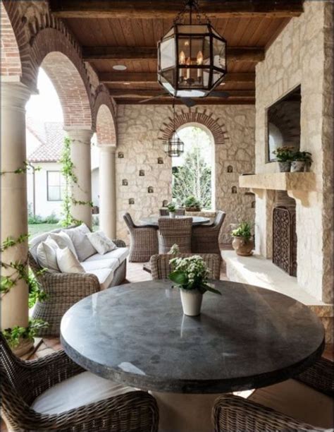 Outdoor Living Room 17 Luxury Mediterranean Homes Mediterranean