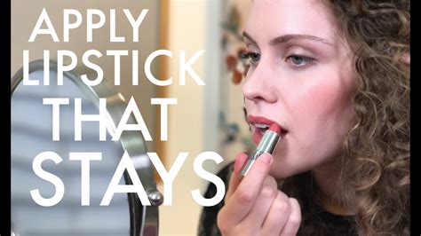 Lipstick That Stays On All Day Best Way To Apply Lipstick Youtube