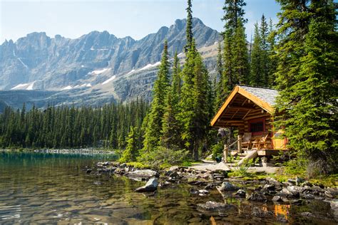 Lake Ohara Lodge Cabins British Columbia Canada