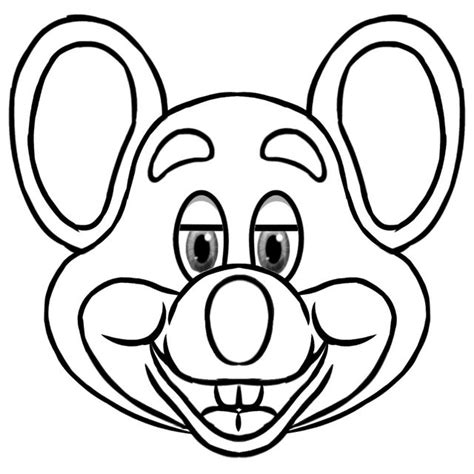 Chuck E Cheese Coloring Pages Coloring Home