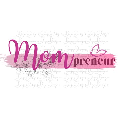 Mompreneur Mom Entrepreneur Instant Download Sublimation Etsy