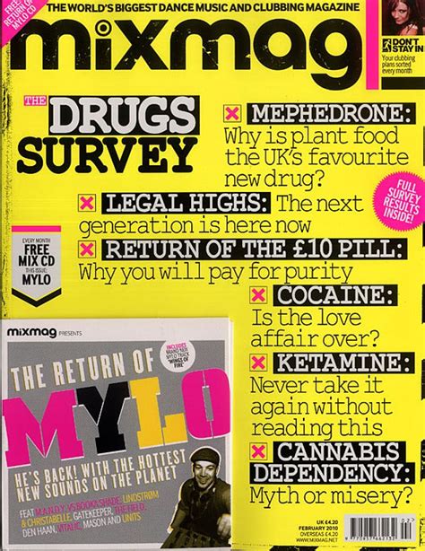 Mixmag Magazine Issue 225 February 2010 Incl Free Mylo Cd Feat