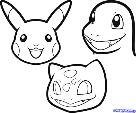 How To Draw Pokemon Easy Step By Step Pokemon Characters