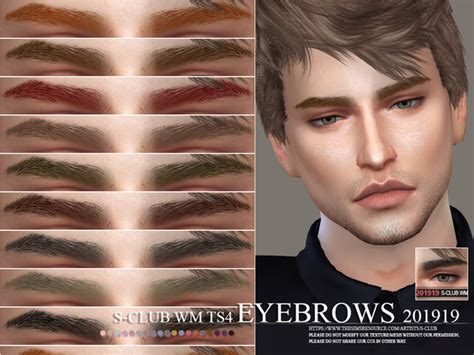 Eyebrows 201919 By S Club Wm At Tsr Sims 4 Updates