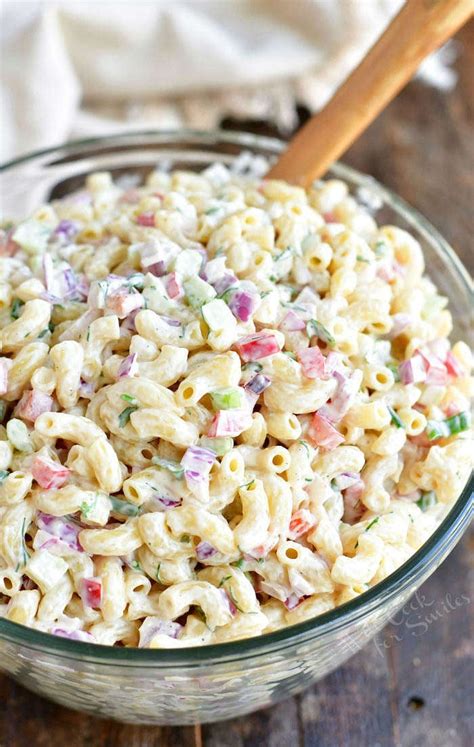 Our Favorite Macaroni Salad Easy Homemade Salad For Your Next Bbq