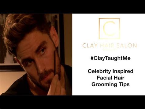 I use the dry shampoo, and the heat protection lotion is. Celebrity Inspired Facial Hair Grooming Tips - # ...