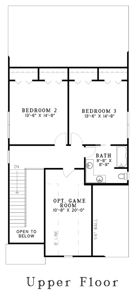 They're typically found in urban areas and cities where a narrow footprint is needed because there's room to build up or back, but not wide. House Plan 61214 - Narrow Lot Style with 1890 Sq Ft, 3 Bed ...