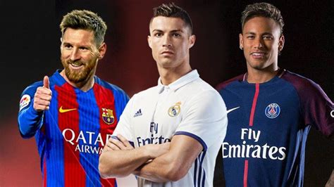 Lionel Messi Cristiano Ronaldo Y Neymar Van Por El Premio The Best