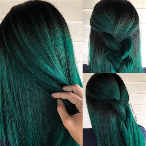 Thanks to the rainbow hair trend, a growing number of women are dyeing their locks in fun, bright hair colors. 20 Vibrant Dark Hair Color Ideas to Try 2019 - Hair Colour ...