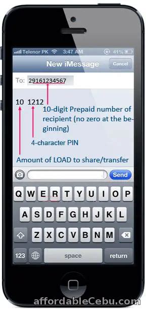 How To Share A Load In Globe Or Tm Subscribers Mobile Phones 130