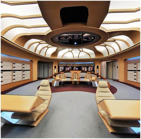 Seeing that bridge and all the faithful touches and nods to the original series design sent literal chills down my spine. STAR TREK Enterprise on Twitter: "Our Enterprise D Bridge ...