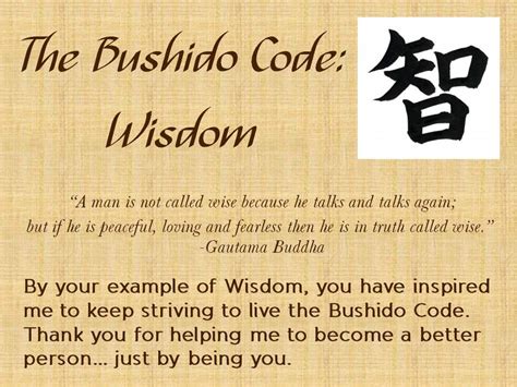 What influence the bushido code may have had on chiune sugihara, whose mother came from a long line of samurai, is difficult to determine. The Bushido Code - Wisdom | Bushido code, Bushido, Warrior ...