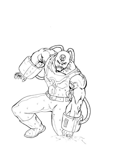 Cad bane coloring page from star wars category. Bane Batman Enemy Coloring Pages : Best Place to Color