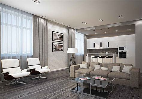 Gray White Living Room Small Rooms Ideas