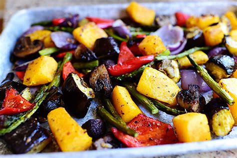 Vegetarian friendly, vegan options, gluten free options. Beautiful Roasted Vegetables | Ree Drummond | Flickr