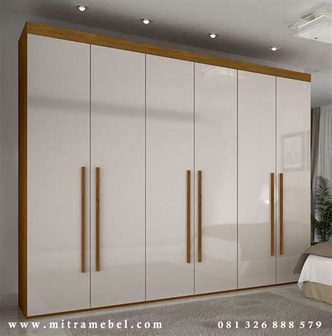 1 x hemneslemari pakaian terbuka no. Lemari Pakaian 6 Pintu Minimalis Cat Duco Modern - Mitra ...