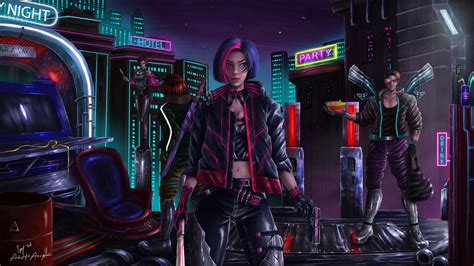 1920x1080 Resolution Cyberpunk 4K Gaming 1080P Laptop Full HD Wallpaper