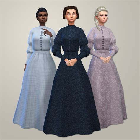 Sims 4 Maxis Match Victorian Cc Clothes Hair More Fandomspot Parkerspot
