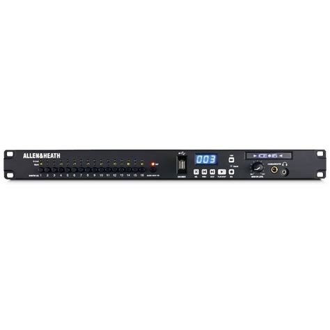 Allen And Heath Ice 16 16 Channel Multitrack Recorder Usb And Fw Long