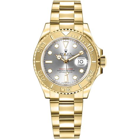 Rolex Yacht Master 29 Women S Gold Watch