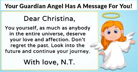 Your Guardian Angel Has A Message For You Your Guardian Angel