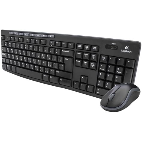 Logitech Mk270 Wireless Keyboard And Mouse Combo Black Mk270 City