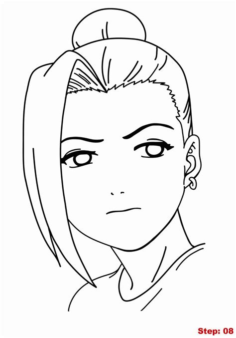 How To Draw Ino From Naruto How To Draw Manga 3d Coloring Home