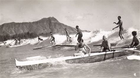 A História Do Surfe De Canoa Polinésia Aloha Spirit Mídia