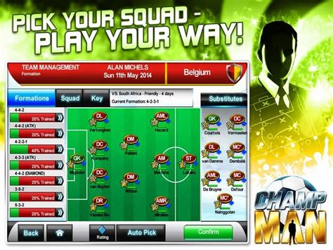 Free experience!tons of fun, begin with one click! ANDROID FIZZY: Champ Man 14 1.6.0 MOD APK (Unlimited Gold ...