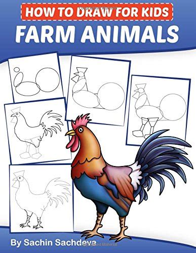 Buy How To Draw For Kids Farm Animals An Easy Step By Step Guide To