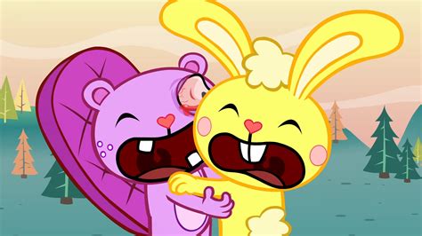 Image S4e8 Cp Toothy And Cuddles Png Happy Tree Friends Wiki