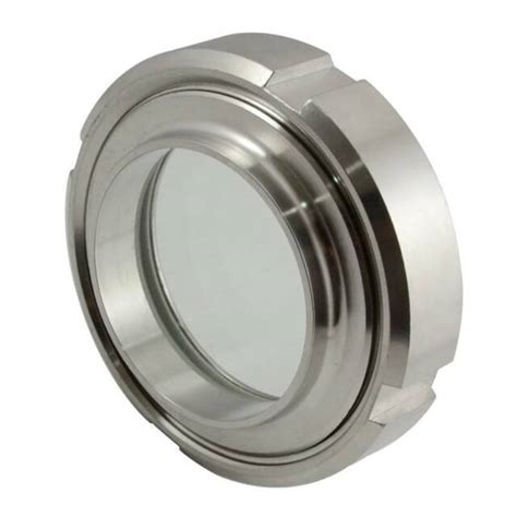 1 Piece 51mm 2 Sanitary Sight Glass Stainless Steel Ss 316 Circular