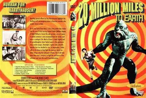 20 Million Miles To Earth 1957 R1 Dvd Cover And Label Dvdcovercom