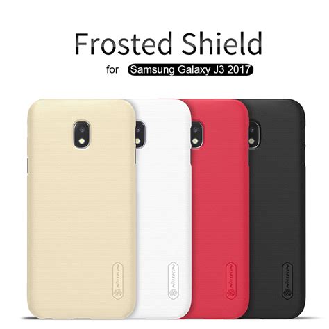 For Samsung Galaxy J3 2017 Nillkin Super Frosted Shield Hard Back Cover