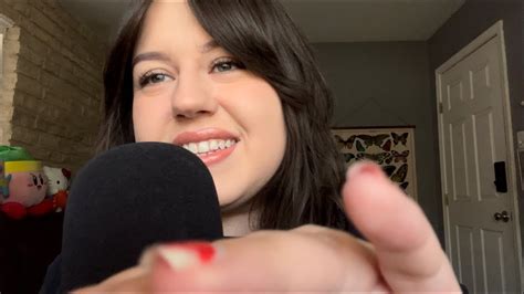 Asmr Inaudible Whisper Ramble With Hand Movements And Face Brushing Youtube