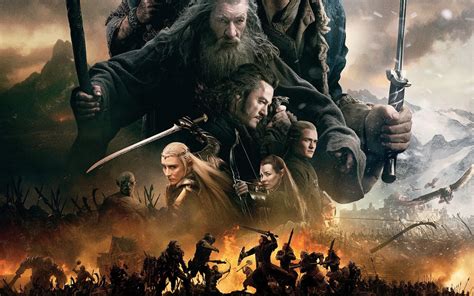 El Hobbit The Battle Of The Five War War Hd Desktop Wallpaper