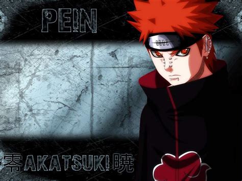 Pain Pein Naruto Shippuuden Piercings Anime Name Manga