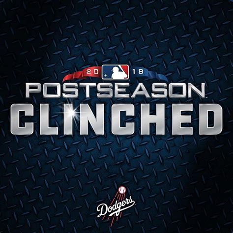 The Boys In Blue Are Heading Back Clinched Postseason Go Blue Los