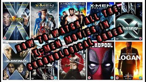 X Men Movies In Chronological Order How To Watch X Men Movies X Men Timeline Order Team