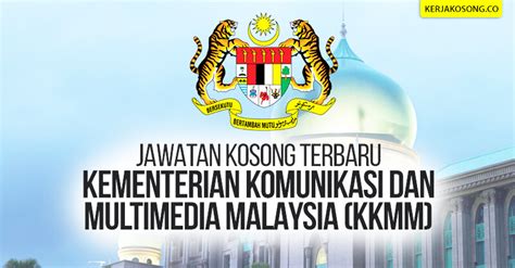Portal jawatan kosong 2020 membuka peluang pekerjaan di kementerian komunikasi dan multimedia malaysia (kkmm) yang kini dibuka untuk warganegara malaysia kepada yang berminat serta berkelayakan dipelawa untuk mengisi kekosongan jawatan seperti berikut TERKINI Jawatan Kosong Kementerian Komunikasi Dan ...