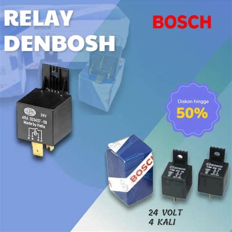 Bosch 4 4 Pin Relay 24v 20a Original Bosch 4 4 Pin Relay 24v 20 Ampere