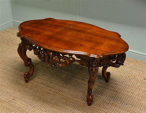 Decorative Victorian Mahogany Antique Coffee Table Antiques World