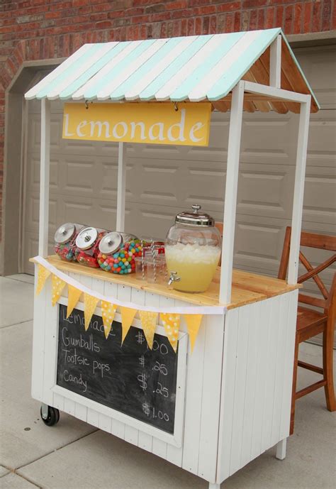 lemonade stand ideas pinterest diy lemonade stand easy tutorial diy lemonade stand diy