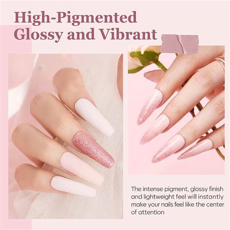 Get The Perfect Nail Art With White And Pink Ombre Dip Nails Try Now
