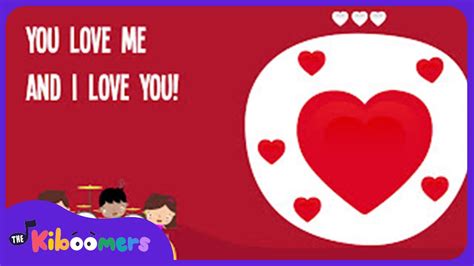 I Love You Lyric Video The Kiboomers Valentines Day Songs For Preschoolers Chords Chordify