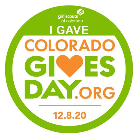 Support Girl Scouts Of Colorado And Schedule Your Colorado Gives Day Donation Now Gsco