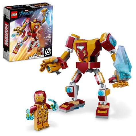 Buy Lego Marvel Iron Man Mech Armor 76203 Building Kit Collectible