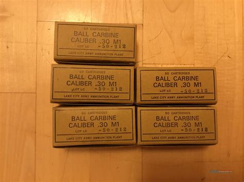30 Carbine Ammunition Lake City For Sale At 993696389